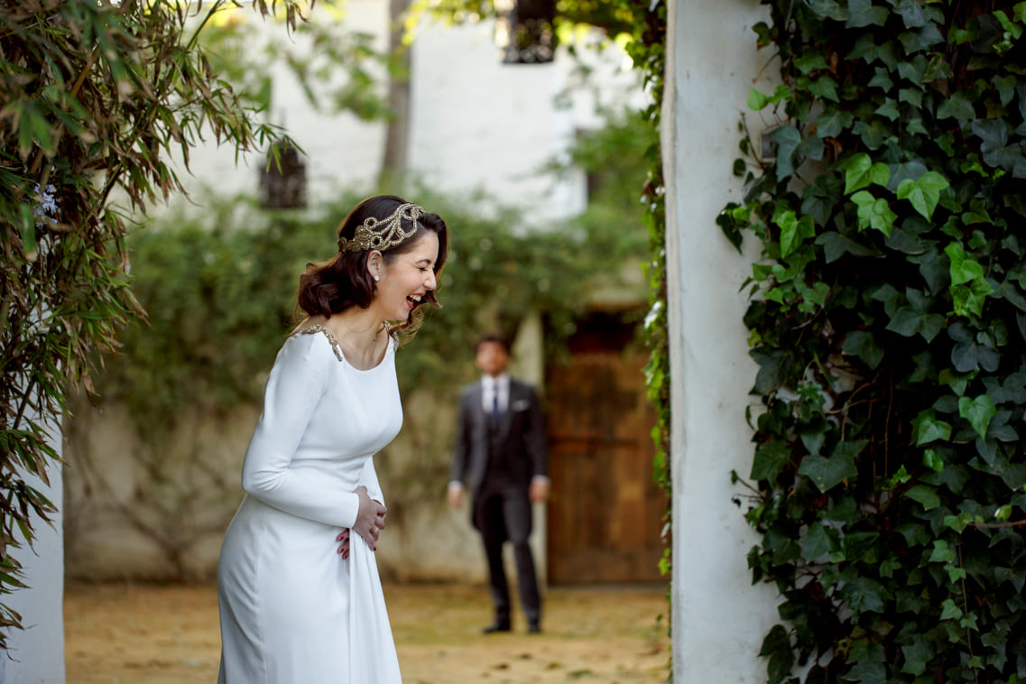 Fotografía de boda en Sevilla, Hacienda los Nadales