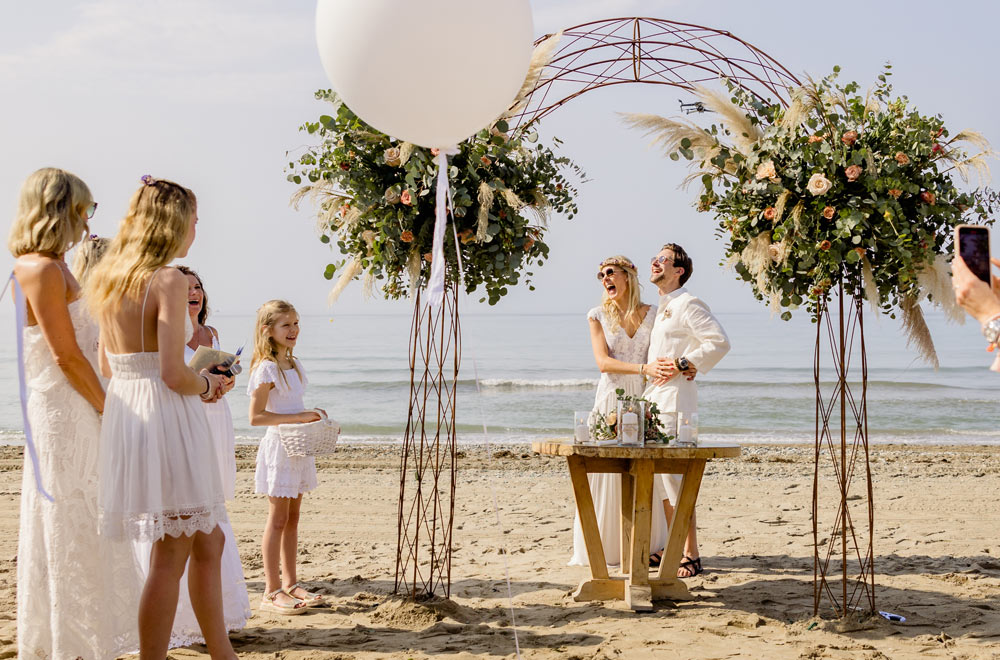 Ideas de decoraciónde bodas de playa