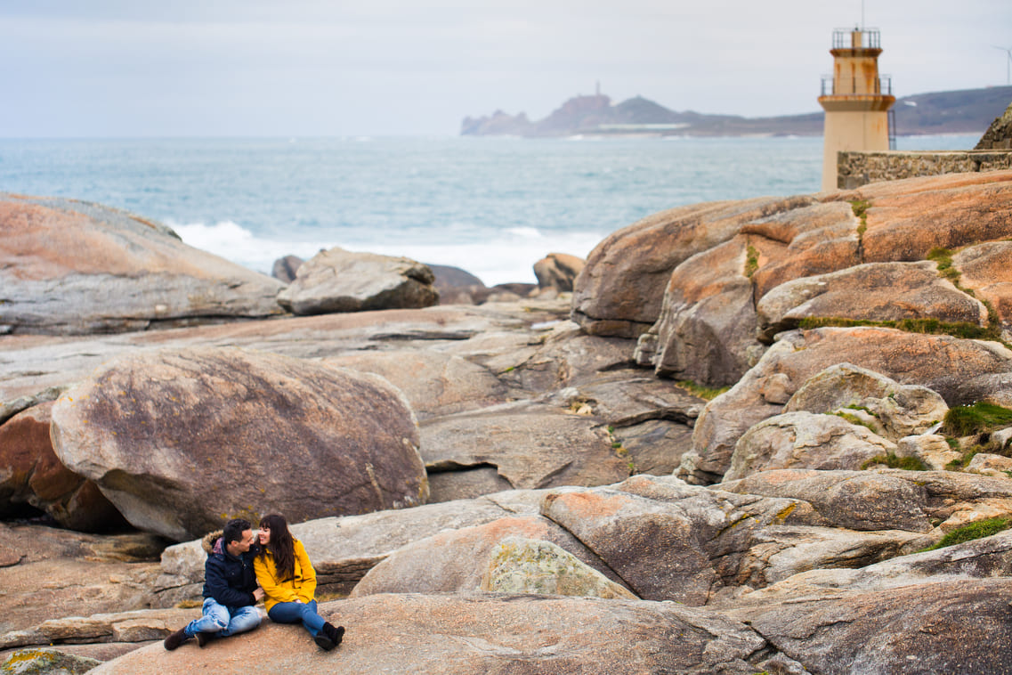 Reportaje preboda en la playa de las Catedrales en Galicia